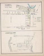 Nashua - Ward 6, Atherton Park (Nashua), New Hampshire State Atlas 1892 Uncolored